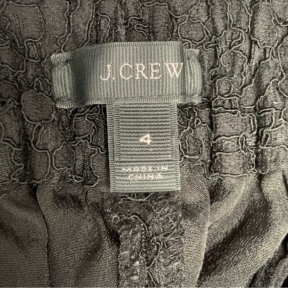 J. Crew Easy Pant in Black Lace - Picture 6 of 6